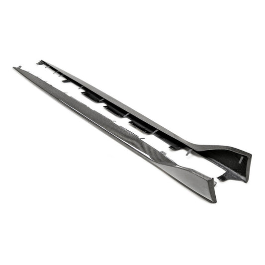 Seibon SS20TYSUP-OE Carbon Fiber OEM-Style Side Skirts for 2020–2026 Toyota GR Supra