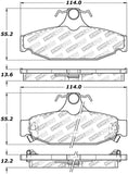 StopTech Street Disc Brake Pads - 305.04130