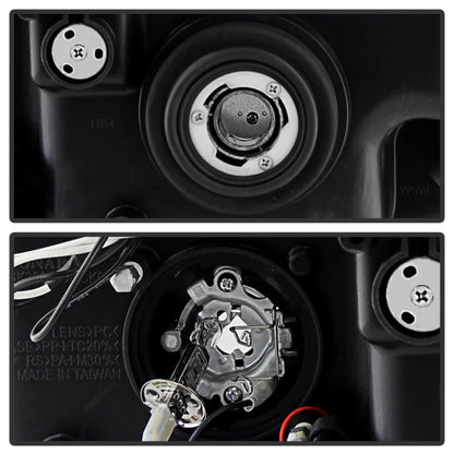 Spyder Jeep Grand Cherokee 05-07 Projector Headlights LED Halo LED Chrm Low 9006 PRO-YD-JGC05-HL-C SPYDER