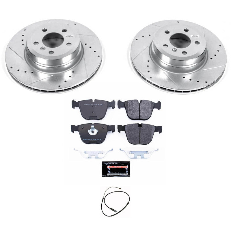 Power Stop 2019 BMW X6 Rear Track Day Brake Kit PowerStop