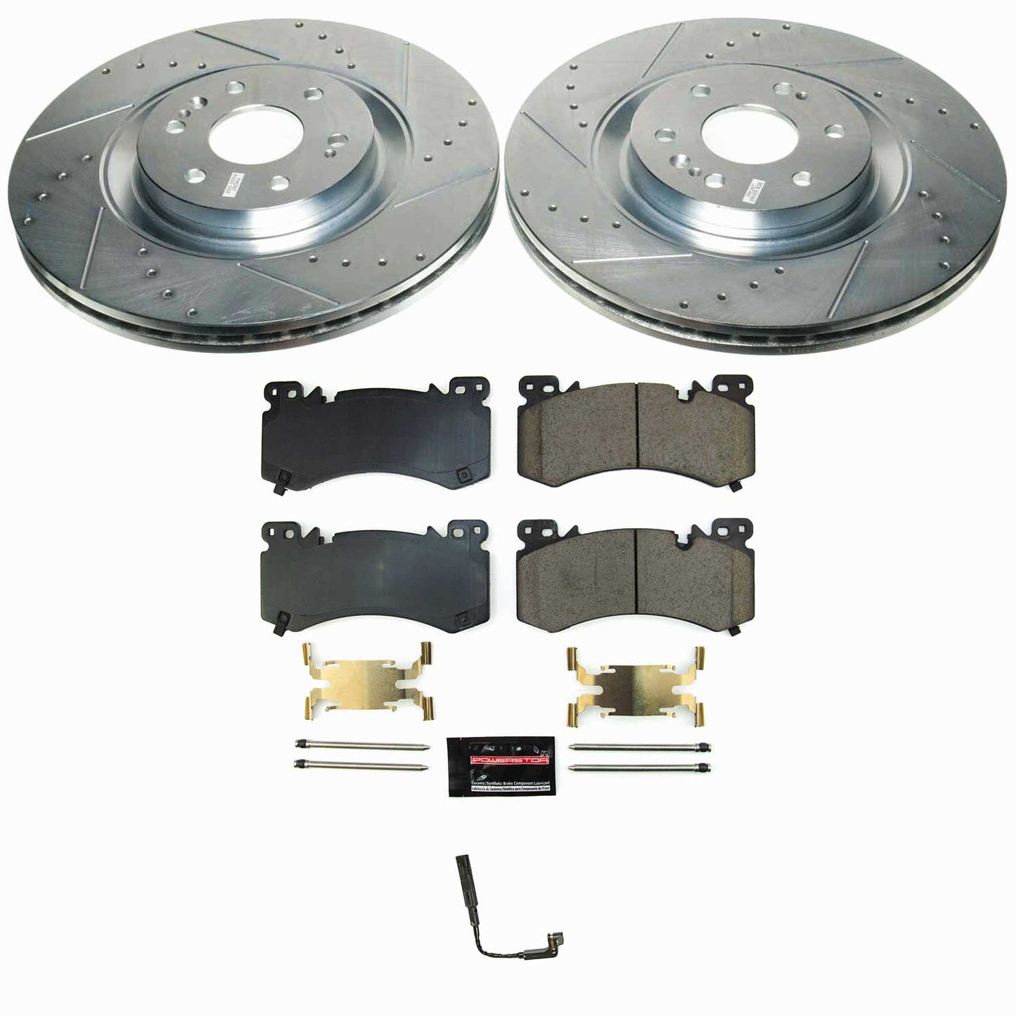 Power Stop 21-24 Chevrolet Tahoe Front Z23 Evolution Brake Kit