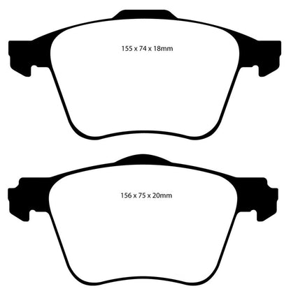 EBC Ultimax2 Front Brake Pads - UD1305 EBC