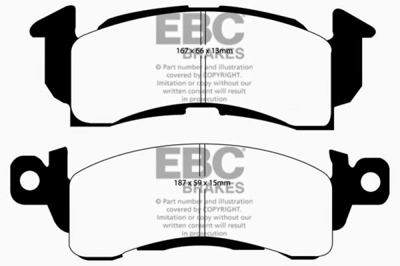 EBC GreenStuff Front Brake Pads - DP61145 EBC
