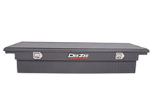 Load image into Gallery viewer, Deezee Universal Tool Box - Red Crossover - Single Lid Black BT (Low/Txt Blk)