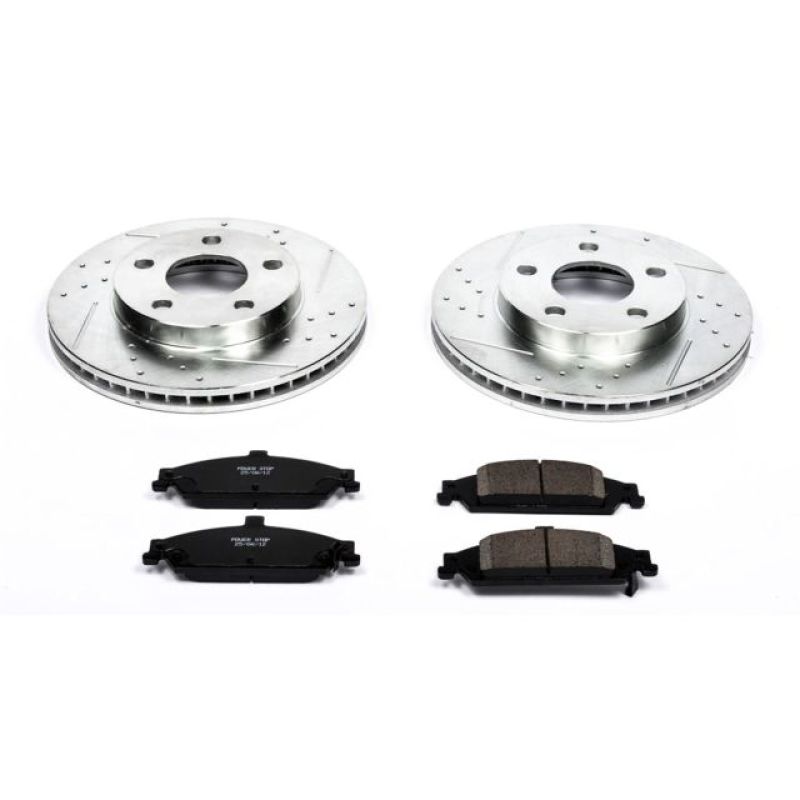 Power Stop 04-05 Chevrolet Classic Front Z23 Evolution Sport Brake Kit PowerStop