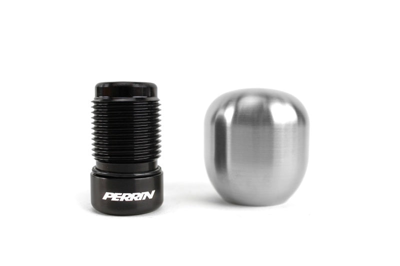 Perrin 2022 BRZ/GR86 Manual Brushed Barrel 1.85in Stainless Steel Shift Knob Perrin Performance