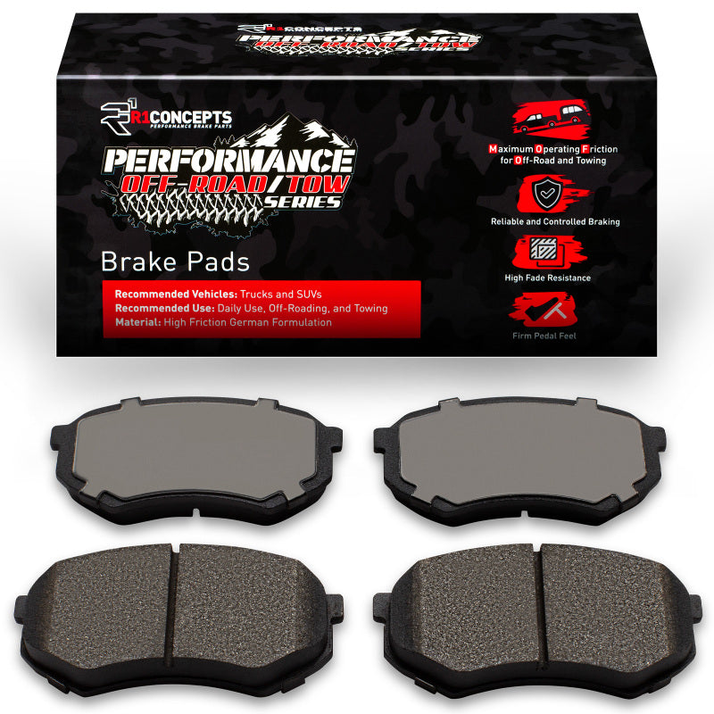 R1 88-04 Toyota Tacoma Front Performance Off-Road/Tow Brake Pads