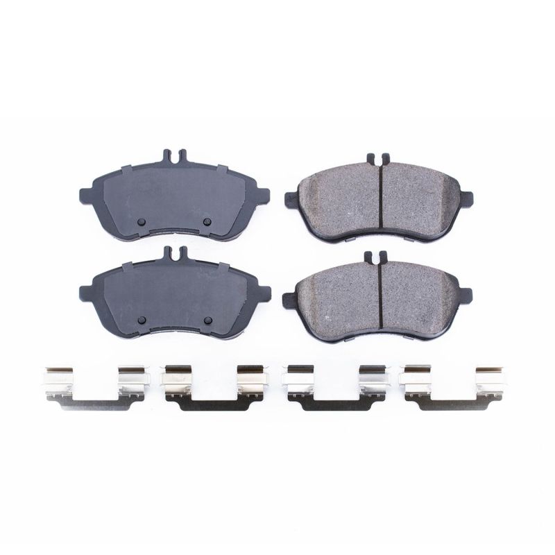 Power Stop 08-09 Mercedes-Benz C230 Front Z17 Evo Ceramic Brake Pad w/Hardware PowerStop