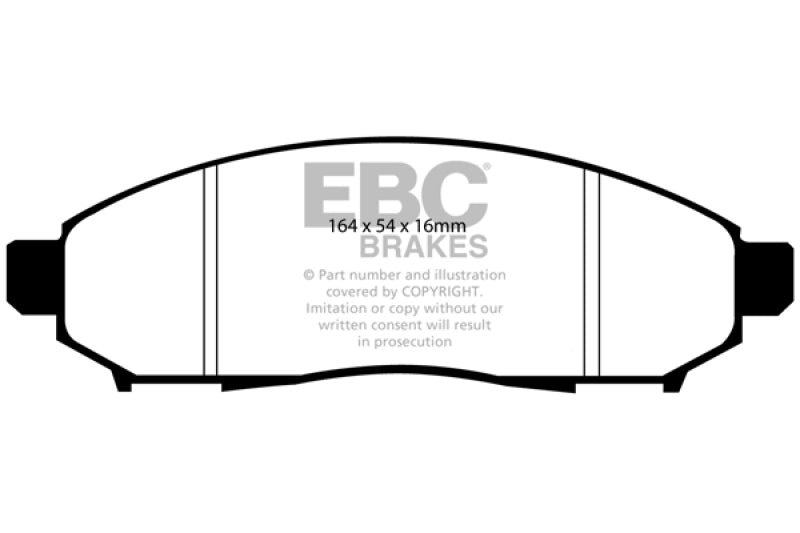 EBC GreenStuff Front Brake Pads - DP21747 EBC