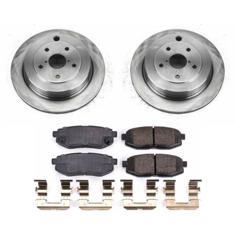 Power Stop 06-07 Subaru B9 Tribeca Rear Autospecialty Brake Kit PowerStop