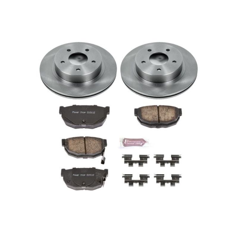 Power Stop 86-89 Nissan 300ZX Rear Autospecialty Brake Kit