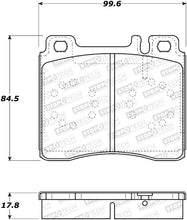 Load image into Gallery viewer, StopTech Premium Ceramic Front Brake Pads - 308.05770