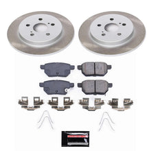 Load image into Gallery viewer, Power Stop 12-15 Toyota Prius Plug-In Rear Semi-Coated Rotor Kit