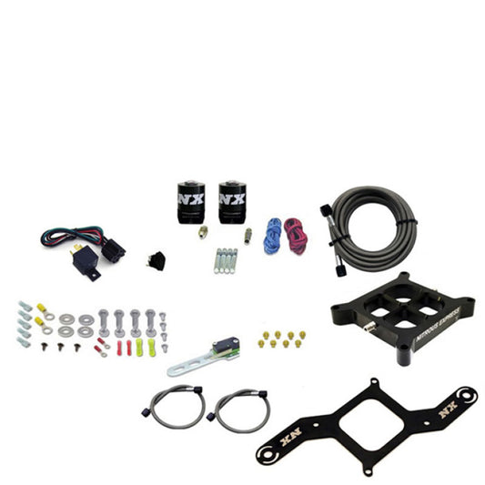 Nitrous Express 4500 Covert Crossbar Plate System, Pro Power 100-500 HP (No Bottle) - 63571-00