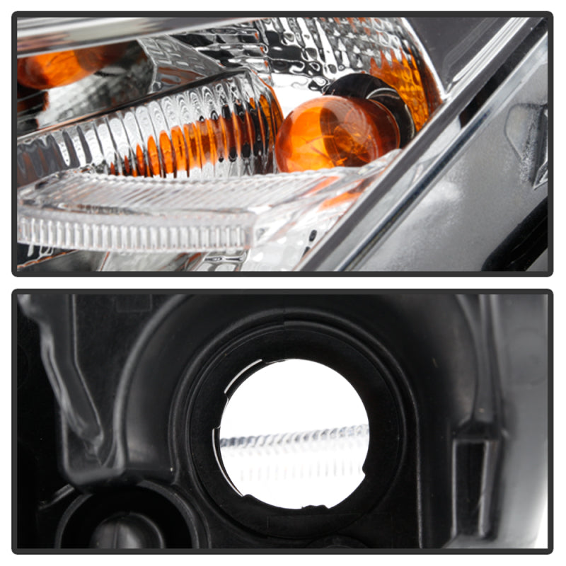Spyder Signature BMW F30 3 Series 12-14 4DR Projector Headlights - Chrome (PRO-YD-BMWF3012-AFSHID-C) SPYDER