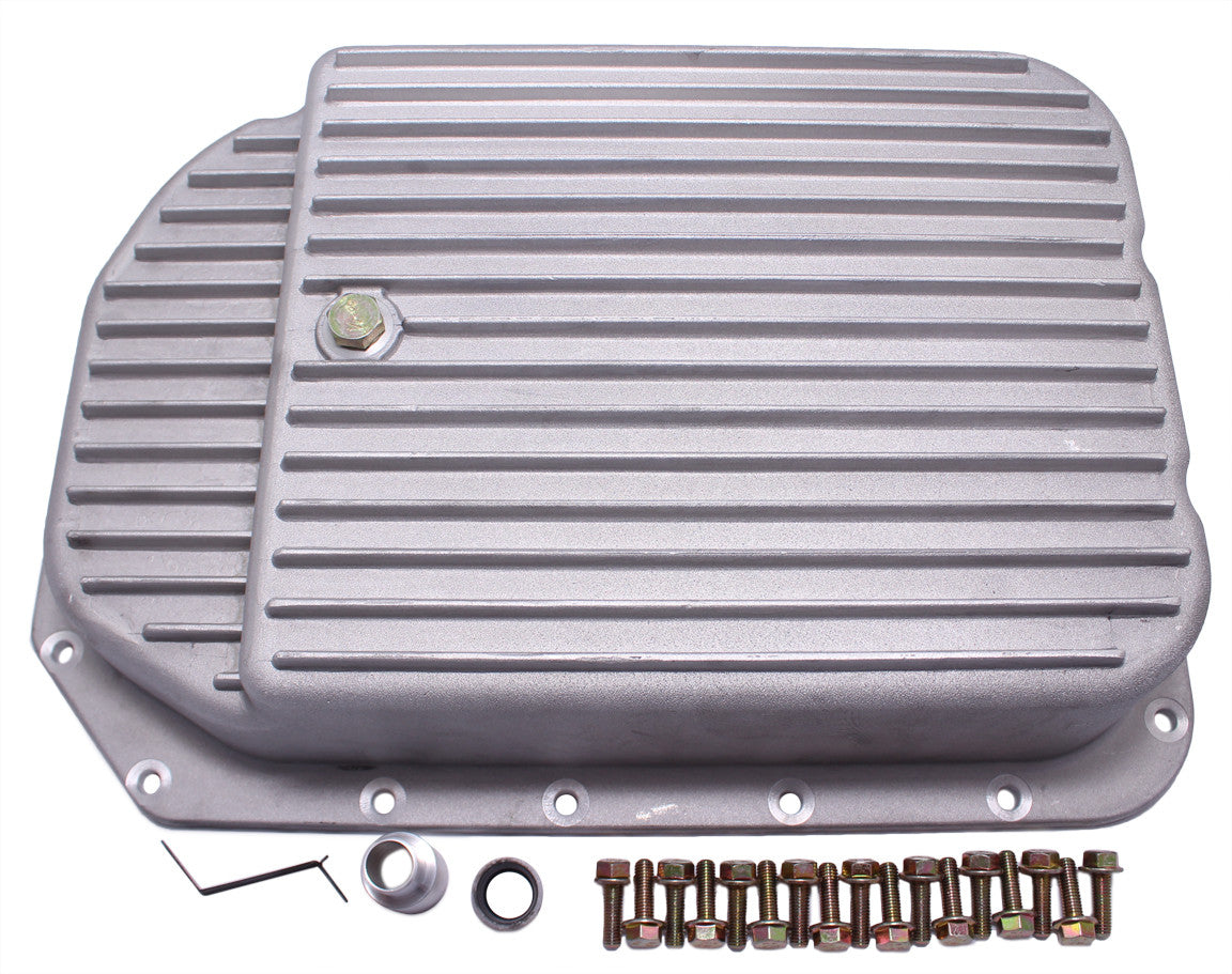 4L80E deep transmission pan with hardware