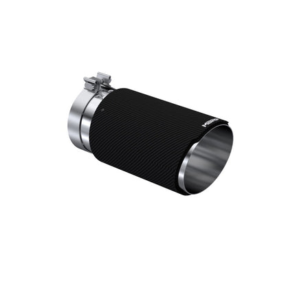 MBRP 5-Inch Inlet Carbon Fiber Exhaust Tip | Single Wall | Rolled Angle Cut | 6-Inch Outlet | T5075CF