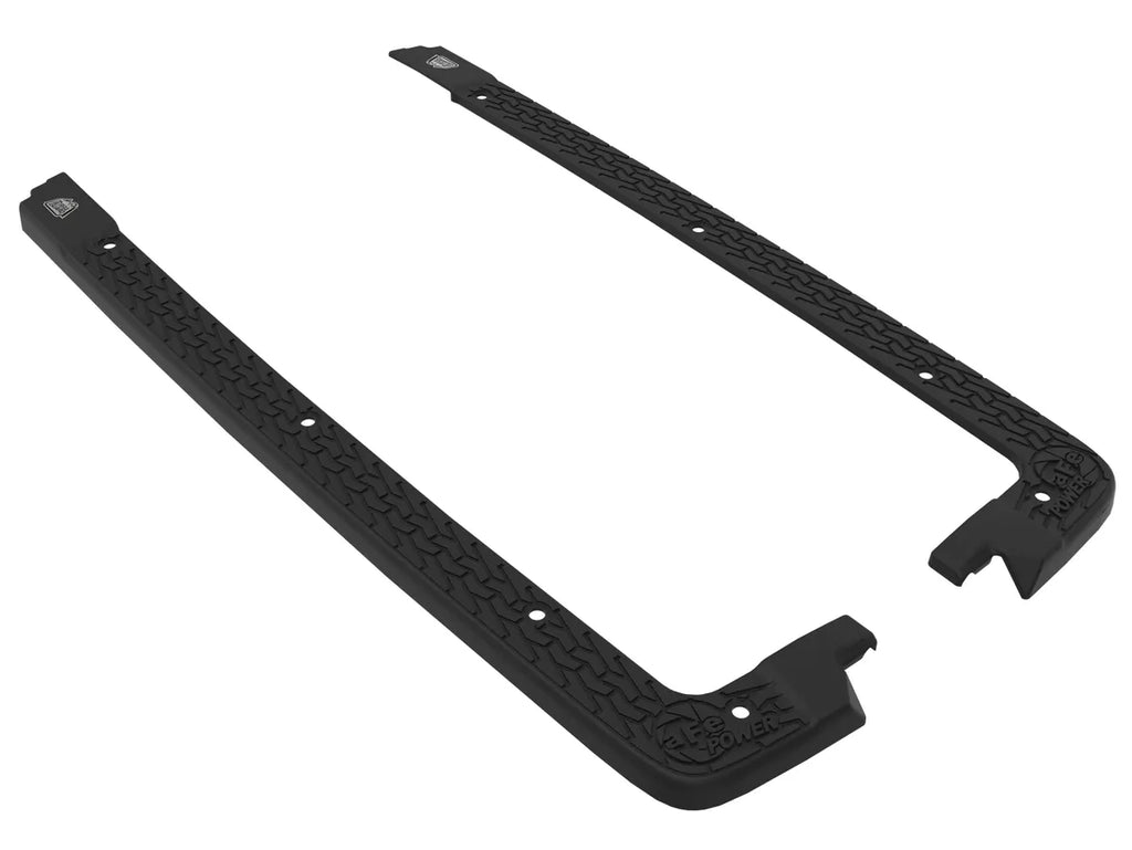 aFe 18-24 Jeep Wrangler JL (2-Door Models w/ 3-Piece Hard-Top Only) Terra Guard Tub Rail Covers