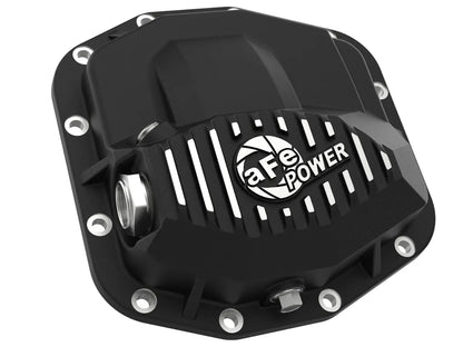 aFe 18-21 Jeep Wrangler JL Dana M210 Pro Series Front Diff Cover w/ Oil - Black