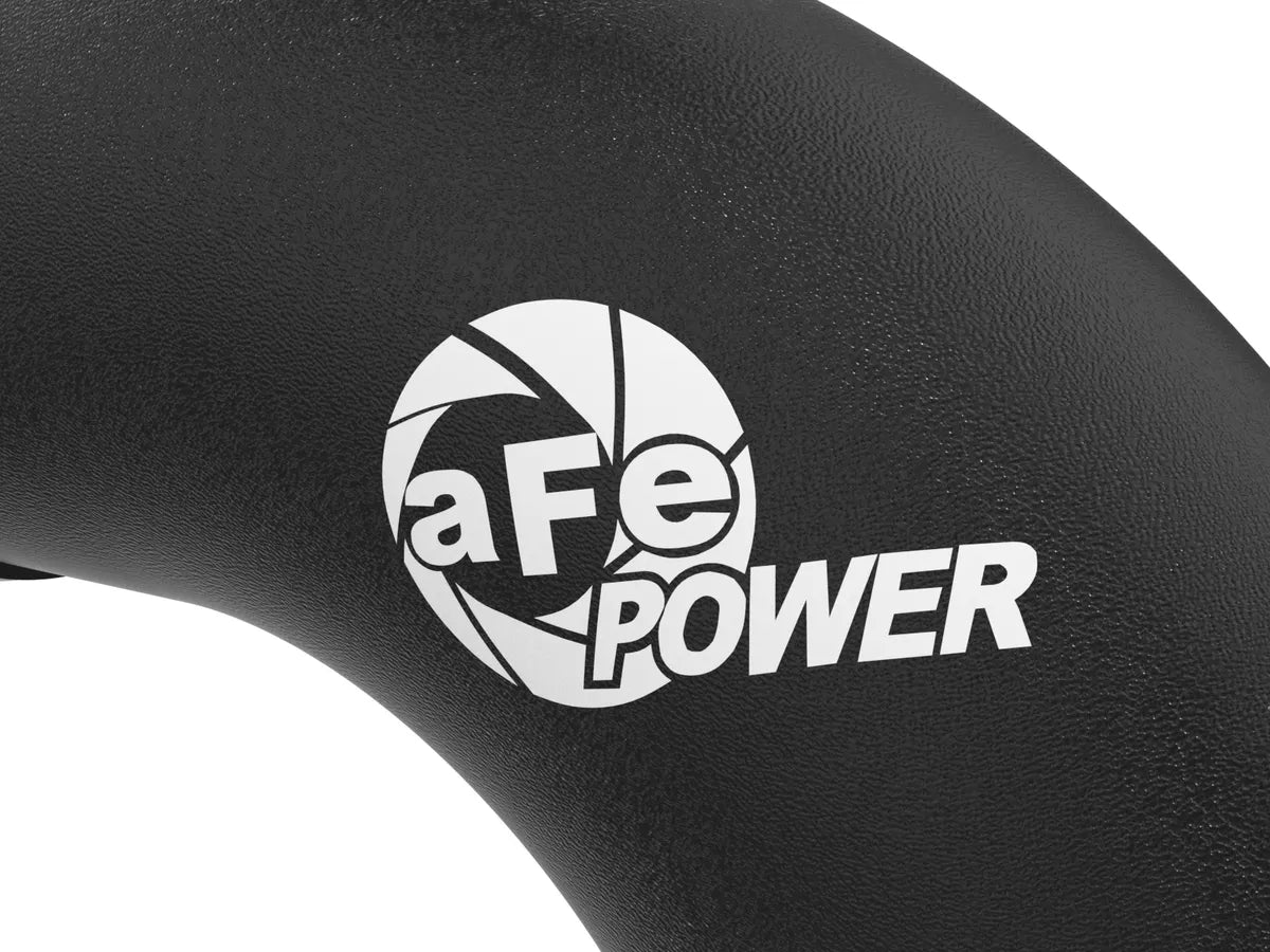 aFe 20-23 GM Diesel Trucks V8 6.6L L5P BladeRunner 3in Aluminum Hot Charge Pipe - Black