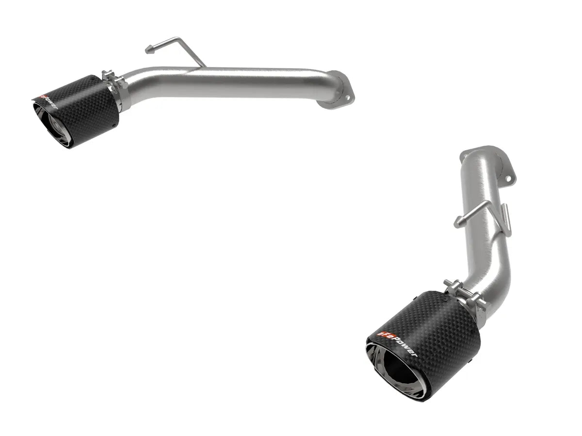 aFe 2023 Nissan Z V6-3.0L (tt)Takeda Stainless Steel Axle-Back Exhaust System w/ Carbon Fiber Tip