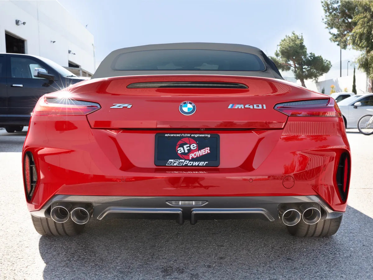 aFe MACH Force-Xp 3 IN to 2-1/2 IN 304 Stainless Steel Cat-Back Exhaust w/ Polished Tip - 49-36352-P