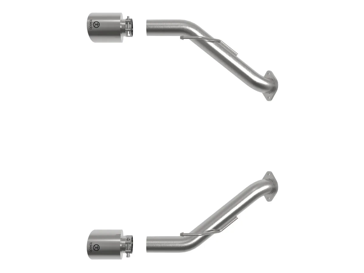 aFe 2023 Nissan Z V6-3.0L (tt) Takeda Stainless Steel Axle-Back Exhaust System w/ Polished Tip