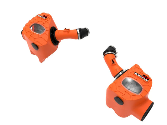 aFeMomentum GT Orange Edition Cold Air Intake System w/ Black Pro 5R Filters - 50-70100KN