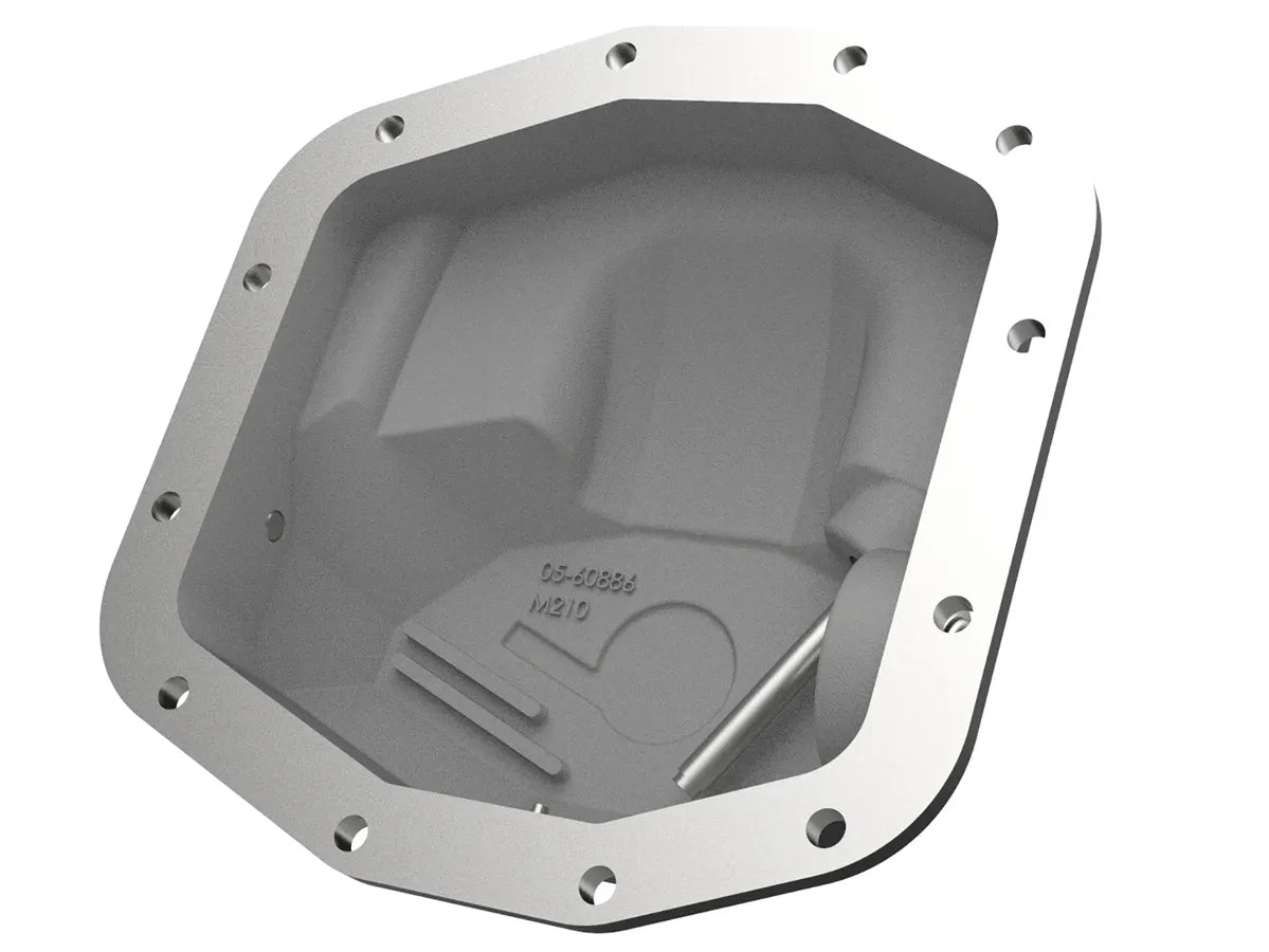 aFe 18-21 Jeep Wrangler JL Dana M210 Pro Series Front Diff Cover w/ Oil - Black