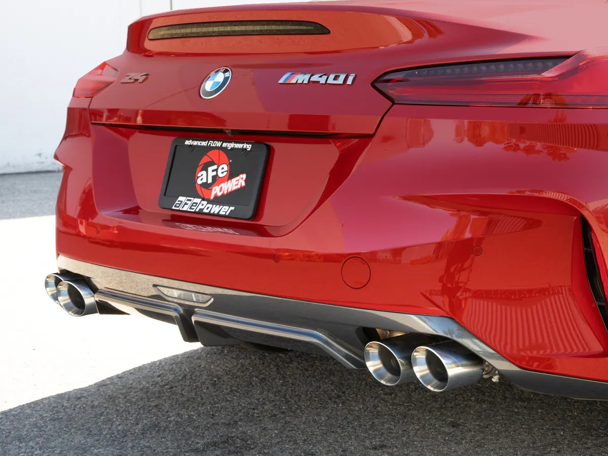 aFe MACH Force-Xp 3 IN to 2-1/2 IN 304 Stainless Steel Cat-Back Exhaust w/ Polished Tip - 49-36352-P