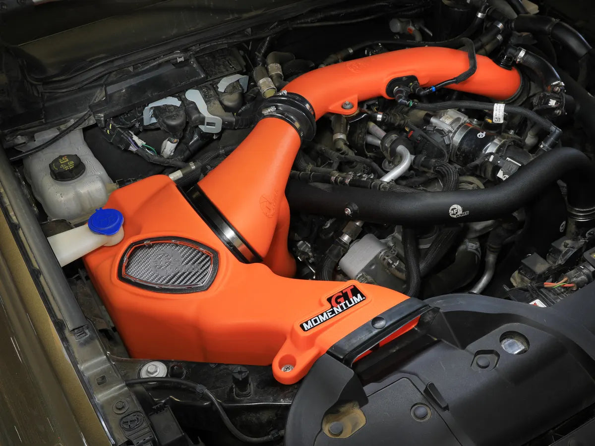 aFe 50-70116DN Momentum GT Orange Edition Cold Air Intake – Ford Ranger Raptor 3.0L (2024–2025)