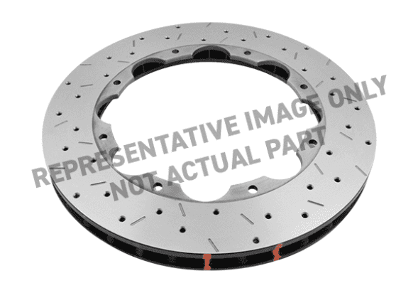 DBA Front 5000 Series XS Brake Ring 390mm For 2012+ Nissan GT-R - 52370.1XS DBA