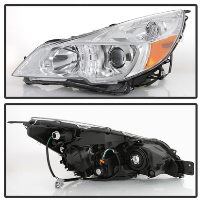 xTune 13-14 Subaru Legacy/Outback Driver Side Headlight - OEM Left (HD-JH-SLEG13-OE-L) SPYDER