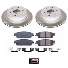 Load image into Gallery viewer, Power Stop 15-20 GMC Yukon XL Rear Semi-Coated Rotor Kit