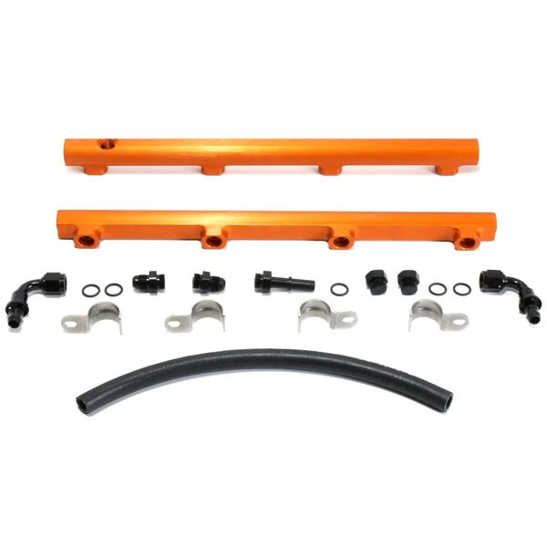 BBK Dodge Challenger Charger 300C Magnum 5.7 and 6.1 Hemi High Flow Billet Aluminum Fuel Rails 05-14