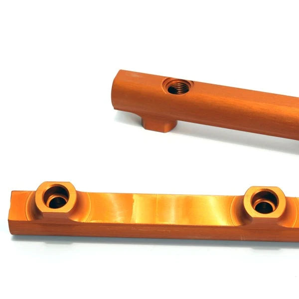 BBK Dodge Challenger Charger 300C Magnum 5.7 and 6.1 Hemi High Flow Billet Aluminum Fuel Rails 05-14 BBK