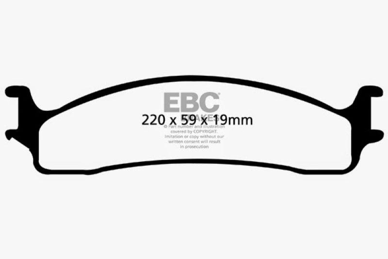 EBC Ultimax2 Front Brake Pads - UD965