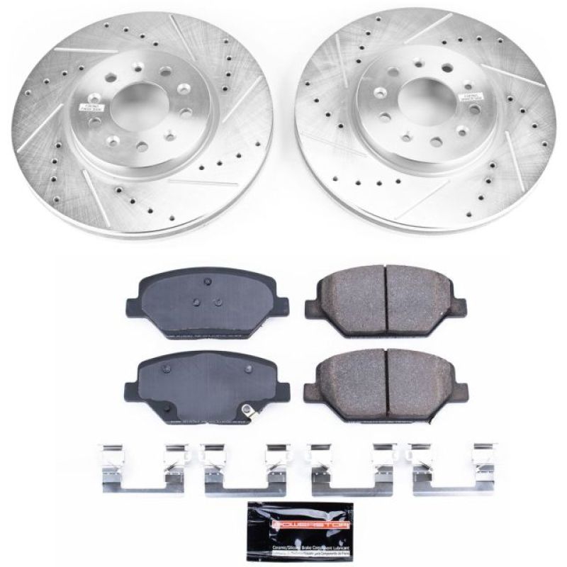 Power Stop 16-18 Buick Envision Front Z23 Evolution Sport Brake Kit PowerStop