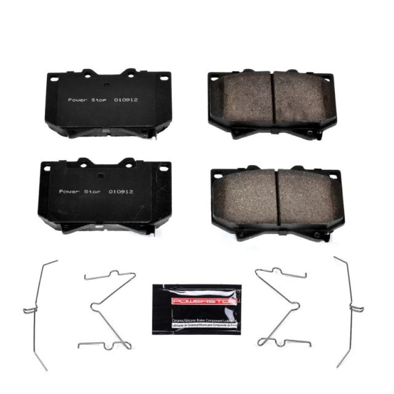 Power Stop 01-03 Toyota Sequoia Front Z23 Evolution Sport Brake Pads w/Hardware PowerStop