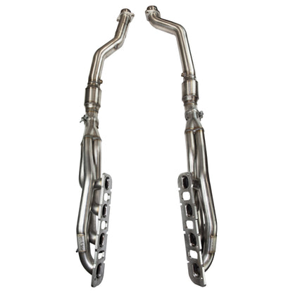Kooks 2012+ WK2 Jeep/ Durango 6.4L 1-7/8in x 3in SS Long Tube Headers - Cat SS Conn Pipe Kooks Headers