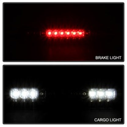 Xtune Ford F250 F350 F450 F550 99-14 / Ranger 95-03 LED 3rd Brake Light Smoke BKL-FF25099-LED-G2-SM SPYDER