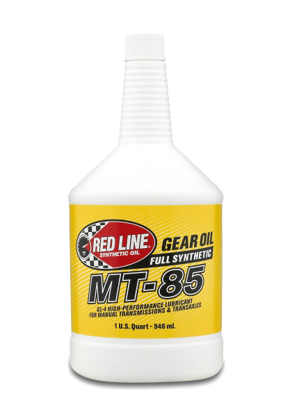 Red Line 50504 MT-85 75W-85 GL-4 Manual Transmission and Transaxle Lubricant (MTL)- 1 Quart