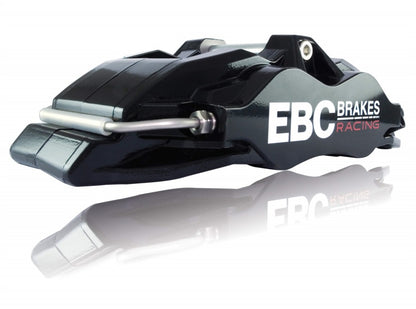 EBC Racing 05-11 Ford Focus ST (Mk2) Front Right Apollo-4 Black Caliper EBC