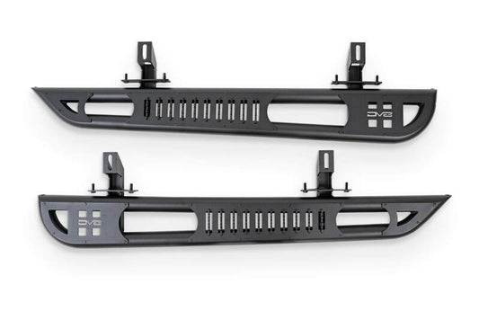 DV8 Offroad 2018+ Jeep Wrangler JL 2-Door Bolt-On OE Plus Side Steps