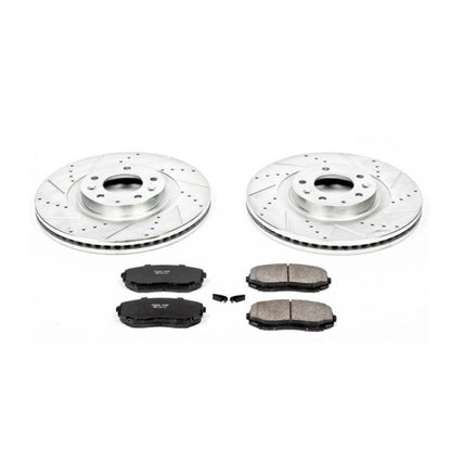 Power Stop 07-15 Mazda CX-9 Front Z23 Evolution Sport Brake Kit PowerStop