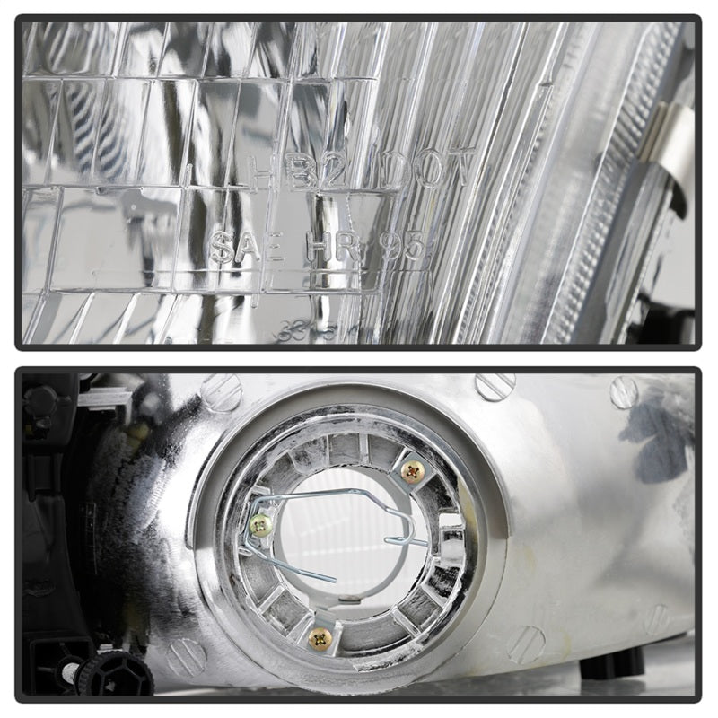 xTune 97-99 Toyota Camry OEM Style Headlights - Chrome (HD-JH-TCAM97-C) SPYDER