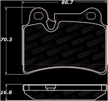 Load image into Gallery viewer, StopTech Premium Ceramic Brake Pads - 308.12770