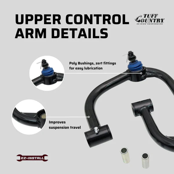 Tuff Country Upper Control Arms – 2007–2022 Toyota Tundra 2WD/4WD (50936)