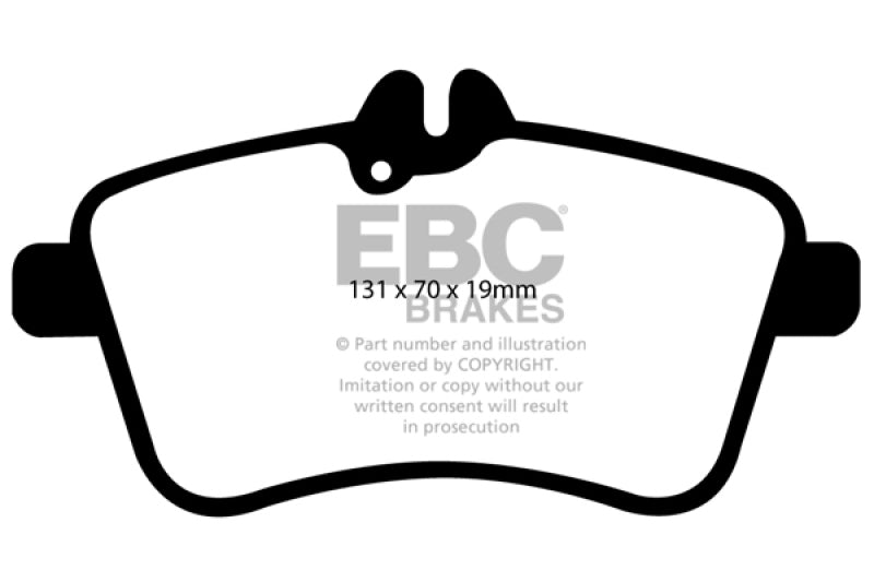 EBC GreenStuff Front Brake Pads - DP21580 EBC