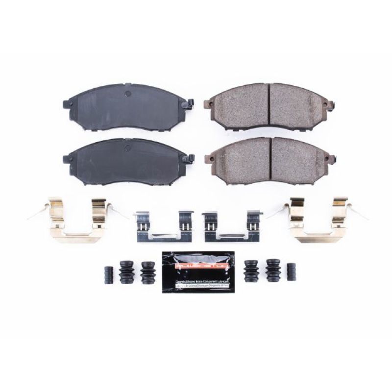 Power Stop 08-12 Infiniti EX35 Front Z23 Evolution Sport Brake Pads w/Hardware PowerStop